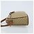 Céline Borsa a Spalla in Tela Macadam CELINE PVC Beige Oro Auth LNZ711 D'oro - vista 4