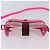 Gucci Borsa a Spalla Web Sherry Line in Vinile Trasparente Rosa 517350 Auth YKZ583A - vista 5