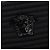 Borsa Boston VERSACE in nylon 2 in 1 nera argento autentica bs33114 Nero - vista 18