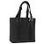 Borsa tote Gancini in tela nera e argento Salvatore Ferragamo Auth ka3385 Nero