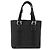 Borsa tote Gancini in tela nera e argento Salvatore Ferragamo Auth ka3385 Nero - vista 13