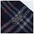 Sciarpa in lana Nova Check Burberrys Navy Auth am10998 Blu navy - vista 3