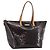 LOUIS VUITTON Sac Tote Bellevue GM Monogram Vernis Amarante M93589 Auth BSZ599 Bordeaux