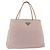 PRADA Bolso de mano de nailon rosa plateado Auth AMZ341 Plata