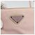 PRADA Bolso de mano de nailon rosa plateado Auth AMZ341 Plata - vista 17
