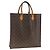 LOUIS VUITTON Borsa Sac Plat Monogram M51140 LV Auth gh1978 Monogramma