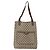Borsa tote Gucci GG Supreme Web Sherry Line in PVC beige e oro 39 02 003 Auth BSZ492 - vista 13