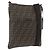 Borsa a Spalla in Tela Zucca FENDI PVC Marrone Nero Auth am11068A