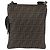 Borsa a Spalla in Tela Zucca FENDI PVC Marrone Nero Auth am11068A - vista 2