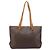 Céline Borsa tote in tela Macadam CELINE in pelle PVC marrone oro Auth bs34007 D'oro - vista 13