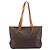 Céline Borsa tote in tela Macadam CELINE in pelle PVC marrone oro Auth bs34007 D'oro - vista 2