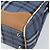 Borsa a mano Burberrys Nova Check PVC 2 vie Blu Oro Auth ARZ085 D'oro - vista 9