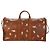 LOUIS VUITTON Borsa Keepall Bandoulière 55 Catgram Pelle M52951 LV Auth 156736SM Marrone - vista 13