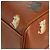 LOUIS VUITTON Borsa Keepall Bandoulière 55 Catgram Pelle M52951 LV Auth 156736SM Marrone - vista 21