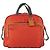 Prada Borsa sportiva Boston in nylon 2 in 1 arancione argento Auth 173935 - vista 13