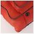 Prada Borsa sportiva Boston in nylon 2 in 1 arancione argento Auth 173935 - vista 17