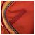 Prada Borsa sportiva Boston in nylon 2 in 1 arancione argento Auth 173935 - vista 21