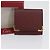 Monedero de cuero burdeos Must Line de CARTIER con dorado Auth am11082A - vista 12