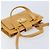 Borsa a mano GUCCI in pelle 2 in 1 beige oro Auth 173886 D'oro - vista 6