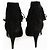Saint Laurent Stivaletti neri con lacci Nero - vista 2