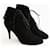 Saint Laurent Stivaletti neri con lacci Nero - vista 3