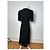 Vintage Givenchy Wollkleid Schwarz - Ansicht 3