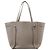 Céline Bolsa de Ombro Pequena em Couro Celine Cabas Phantom na Cor Taupe