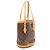 Borsa Bucket PM Louis Vuitton Marrone - vista 2
