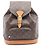 Zaino/Borsa Montsouris MM Louis Vuitton Marrone