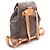 Zaino/Borsa Montsouris MM Louis Vuitton Marrone - vista 2