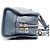Borsa a Spalla Loewe Amazona Anagram in Pelle Blu - vista 4