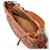 Céline Borsa a Spalla Celine Triomphe Boogie Marrone  - vista 11