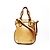 Loewe Gold Leder 2-Wege Tote Tasche Golden