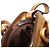 Loewe Gold Leder 2-Wege Tote Tasche Golden - Ansicht 11