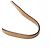 Loewe Gold Leder 2-Wege Tote Tasche Golden - Ansicht 13
