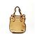 Loewe Gold Leder 2-Wege Tote Tasche Golden - Ansicht 2