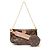 Bolsa de Ombro Monogram Multi Pochette Quessoir Louis Vuitton Marrom