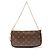 Bolsa de Ombro Monogram Multi Pochette Quessoir Louis Vuitton Marrom - vista 3