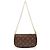 Bolsa de Ombro Monogram Multi Pochette Quessoir Louis Vuitton Marrom - vista 5