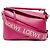 Borsa a spalla in pelle Loewe Puzzle Edge 2-in-1 in rosa