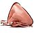 Borsa a Spalla Piccola in Pelle Loewe Hammock 2 Vie Rosa - vista 3
