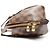 Borsa Louis Vuitton Damier Belem PM Marrone - vista 3