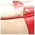 Borsa a mano 2 in 1 Prada rossa e beige pelle e tela Rosso - vista 12