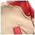 Borsa a mano 2 in 1 Prada rossa e beige pelle e tela Rosso - vista 13