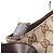 Borsa a Spalla Gucci GG in Tela Marrone Beige - vista 8