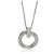 Pendente Tiffany T T1 in oro bianco e diamante di Tiffany & Co.