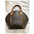 Borsa Louis Vuitton Ellipse in tela Monogram Marrone - vista 8