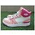 Sneakers alte Lacoste rosa e bianche Bianco Marrone chiaro - vista 2