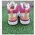 Sneakers alte Lacoste rosa e bianche Bianco Marrone chiaro - vista 3