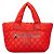 Chanel Coco Cocoon Nylon Tote Bag Rot